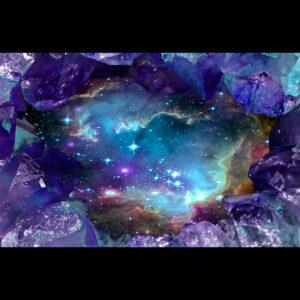 artwork crystal space with crystals and space desktop wallpaper in 1080 free
