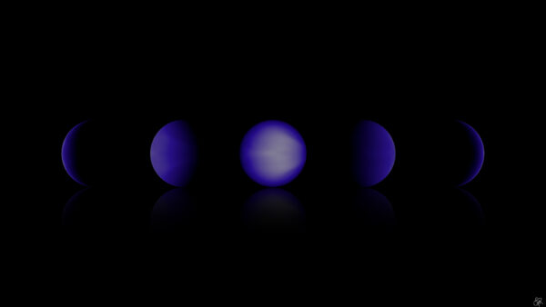simple purple moon phases with black background desktop wallpaper 1080