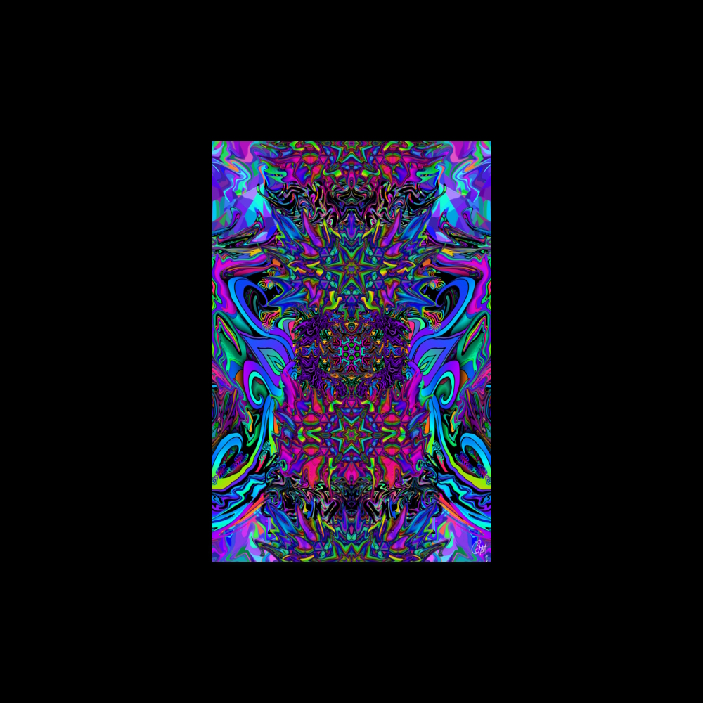 enhanced matte paper poster (in) 24x36 transparent Chromatic Spasm (7)