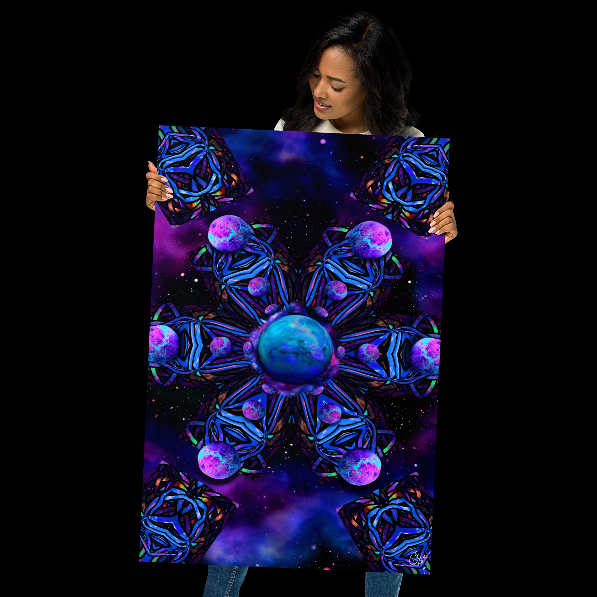 enhanced matte paper poster (in) 24x36 transparent Parallel Visions (14)