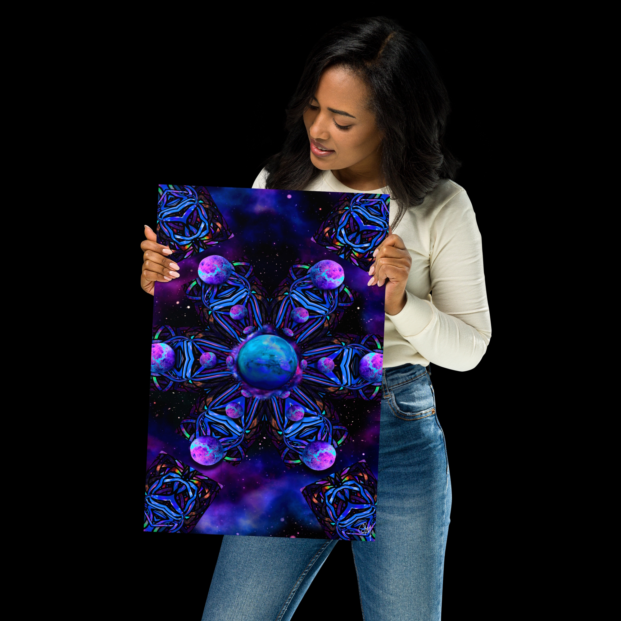 enhanced matte paper poster (in) 24x36 transparent Parallel Visions (4)