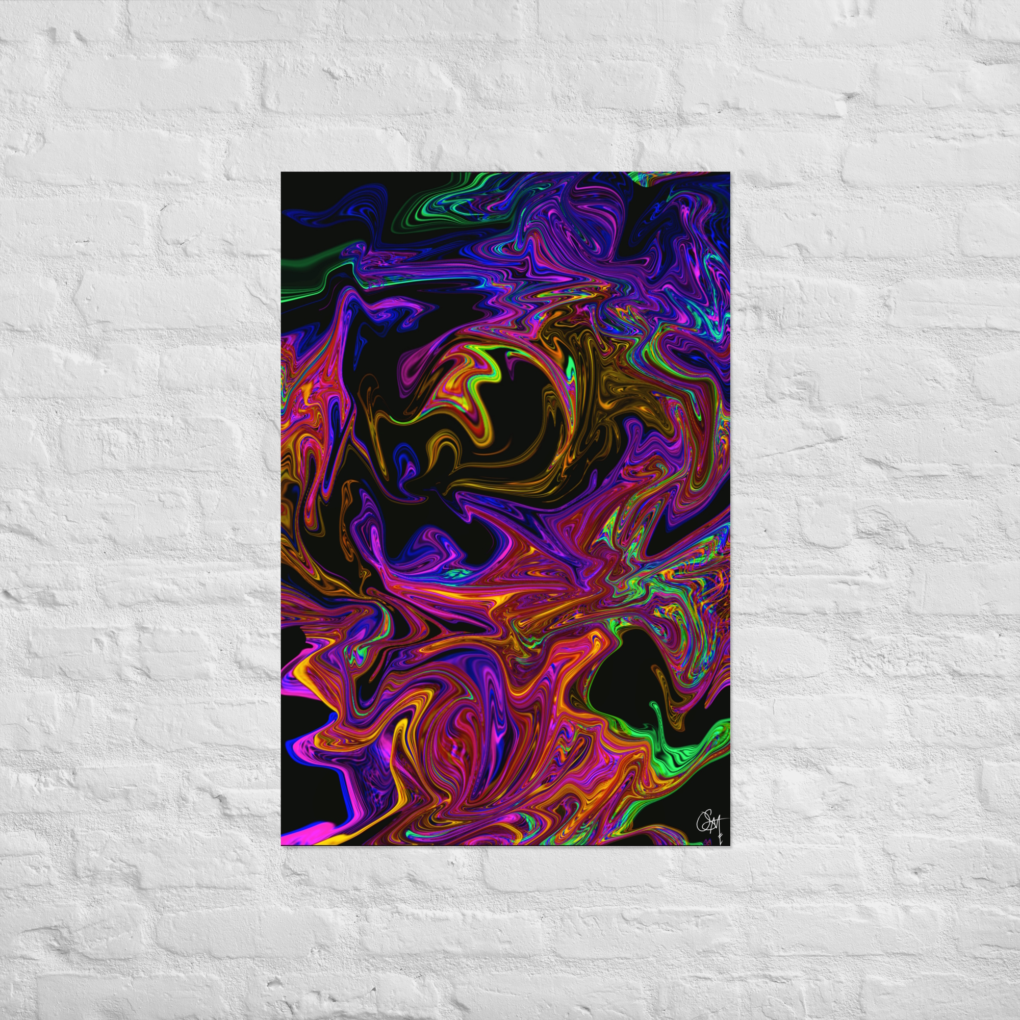 enhanced matte paper poster (in) 24x36 transparent Phoenix Dreams (11)