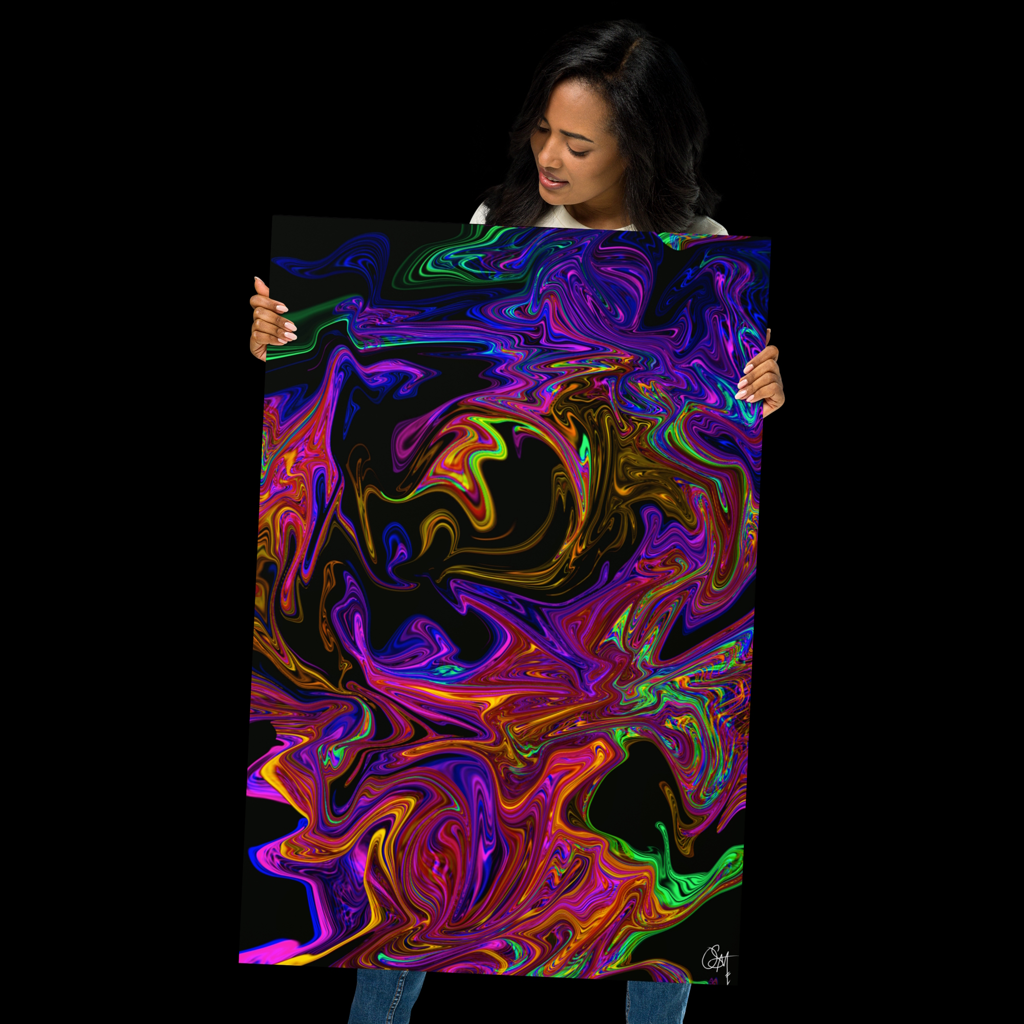 enhanced matte paper poster (in) 24x36 transparent Phoenix Dreams (14)