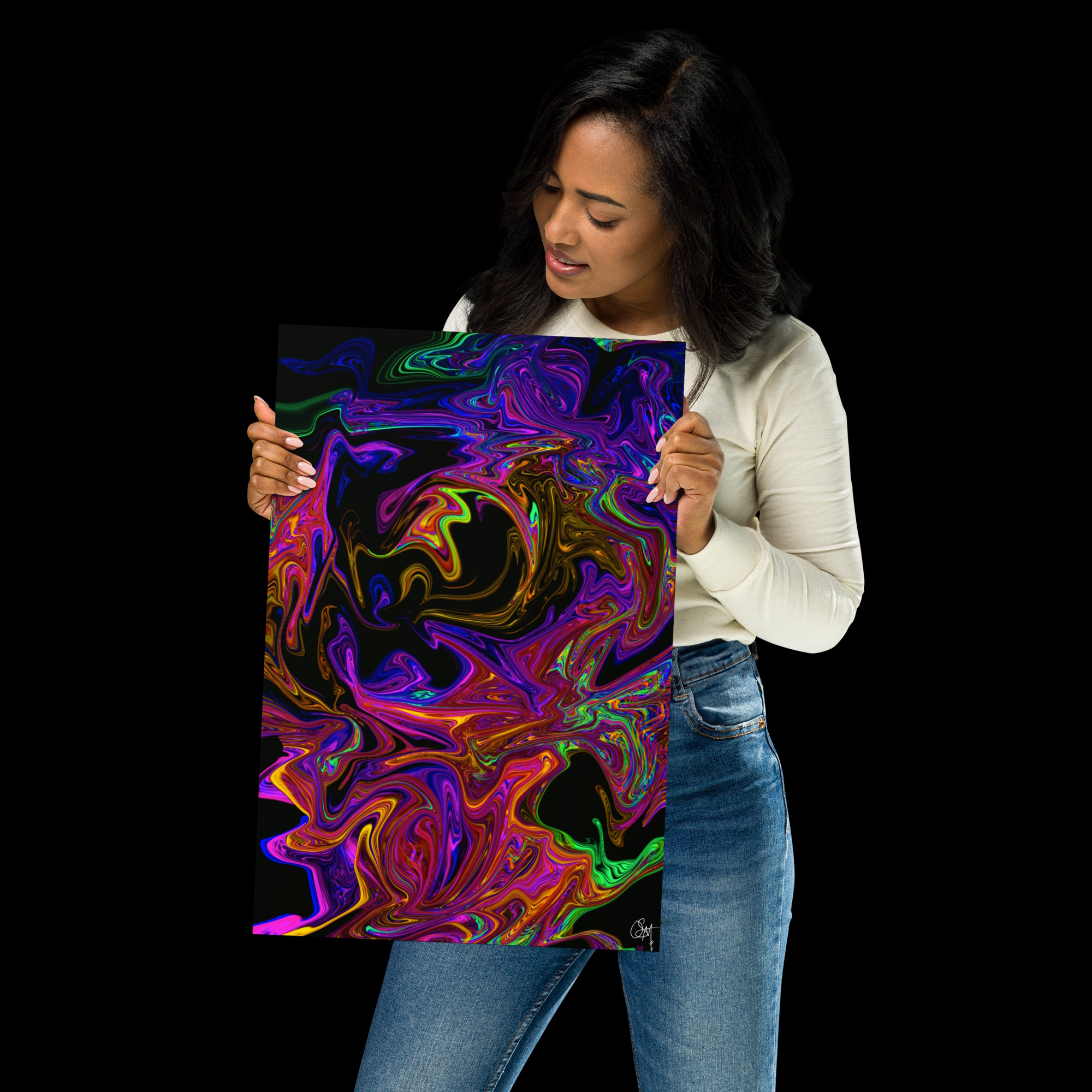 enhanced matte paper poster (in) 24x36 transparent Phoenix Dreams (7)