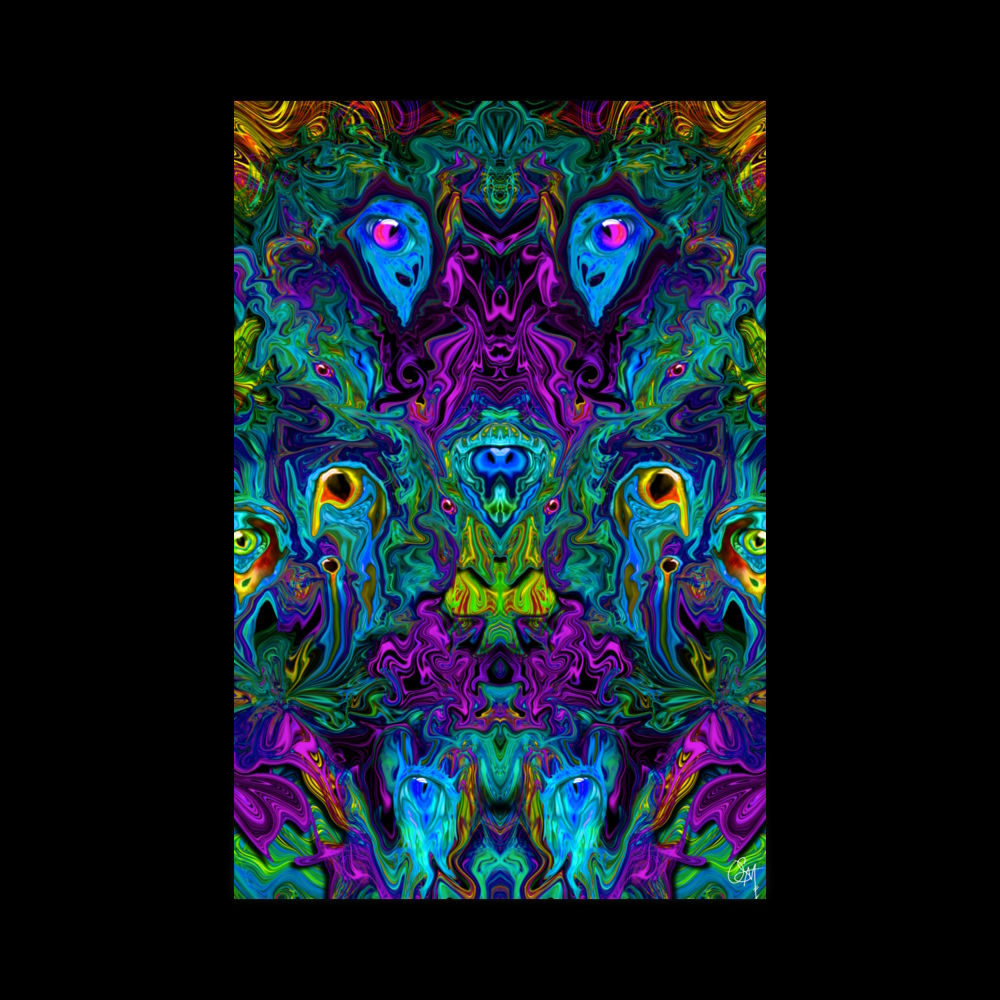 enhanced matte paper poster (in) 24x36 transparent Serpent Vision (13)