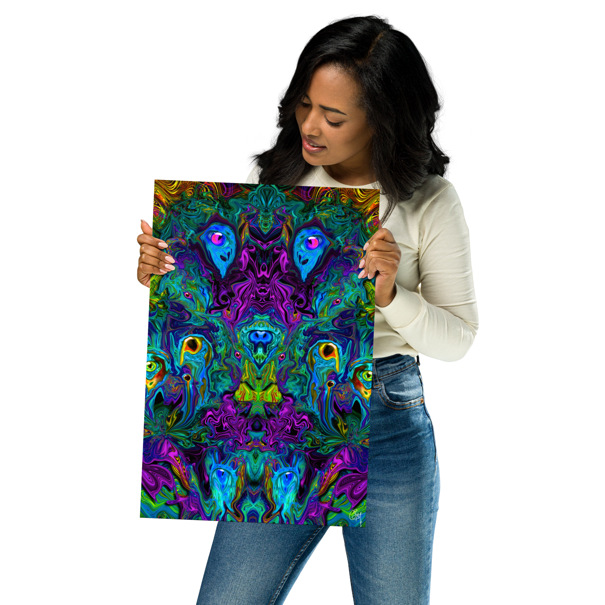 Serpent Vision Premium Art Poster (12×18 & 24×36) - Image 3