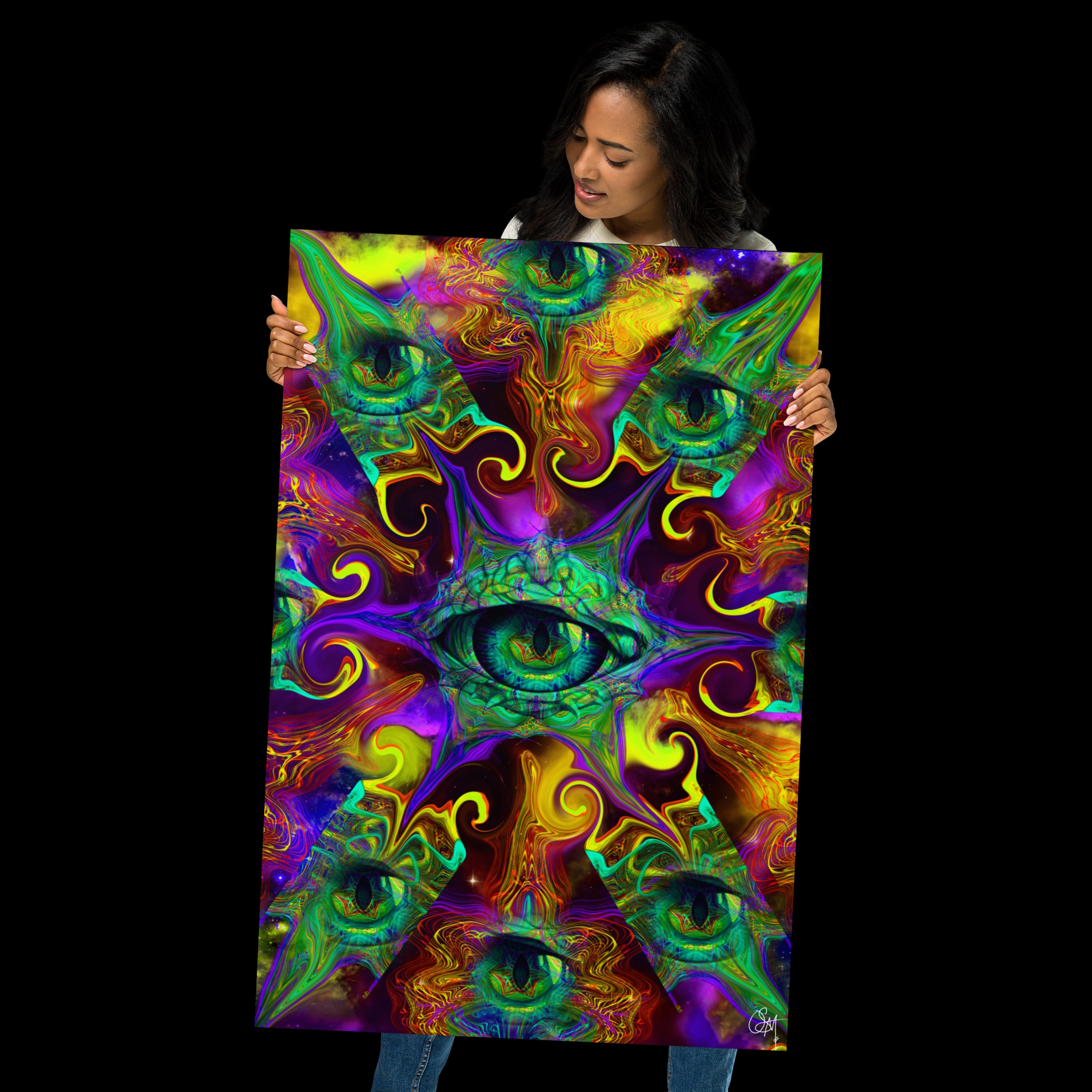 enhanced matte paper poster (in) 24x36 transparent Solar Oculus (12)