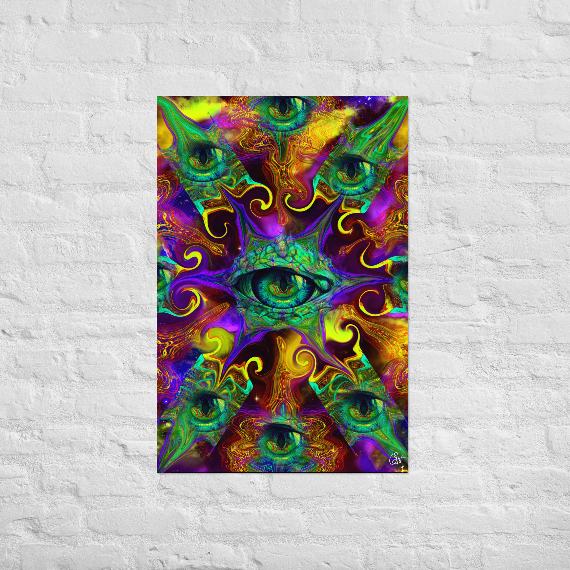 enhanced matte paper poster (in) 24x36 transparent Solar Oculus (9)