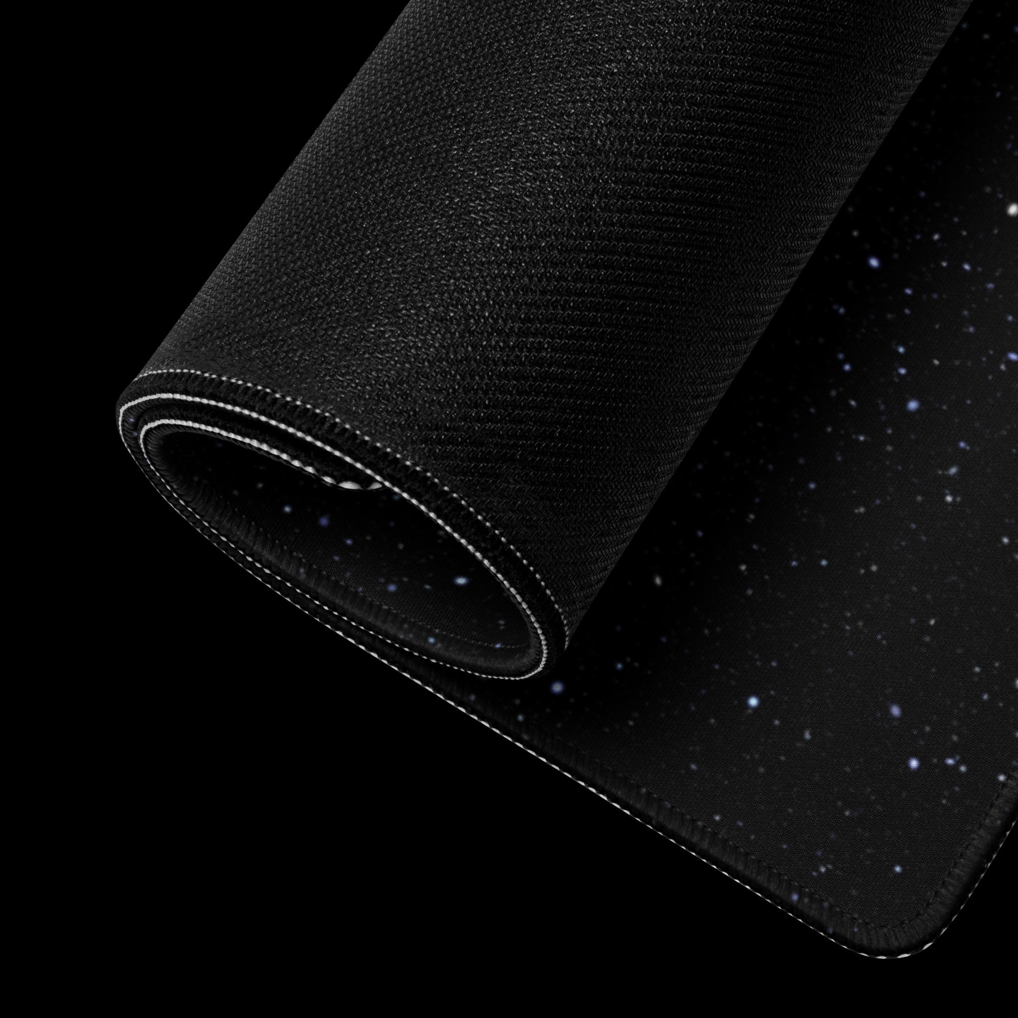 gaming mouse pad white 36x18 front Gems (5)