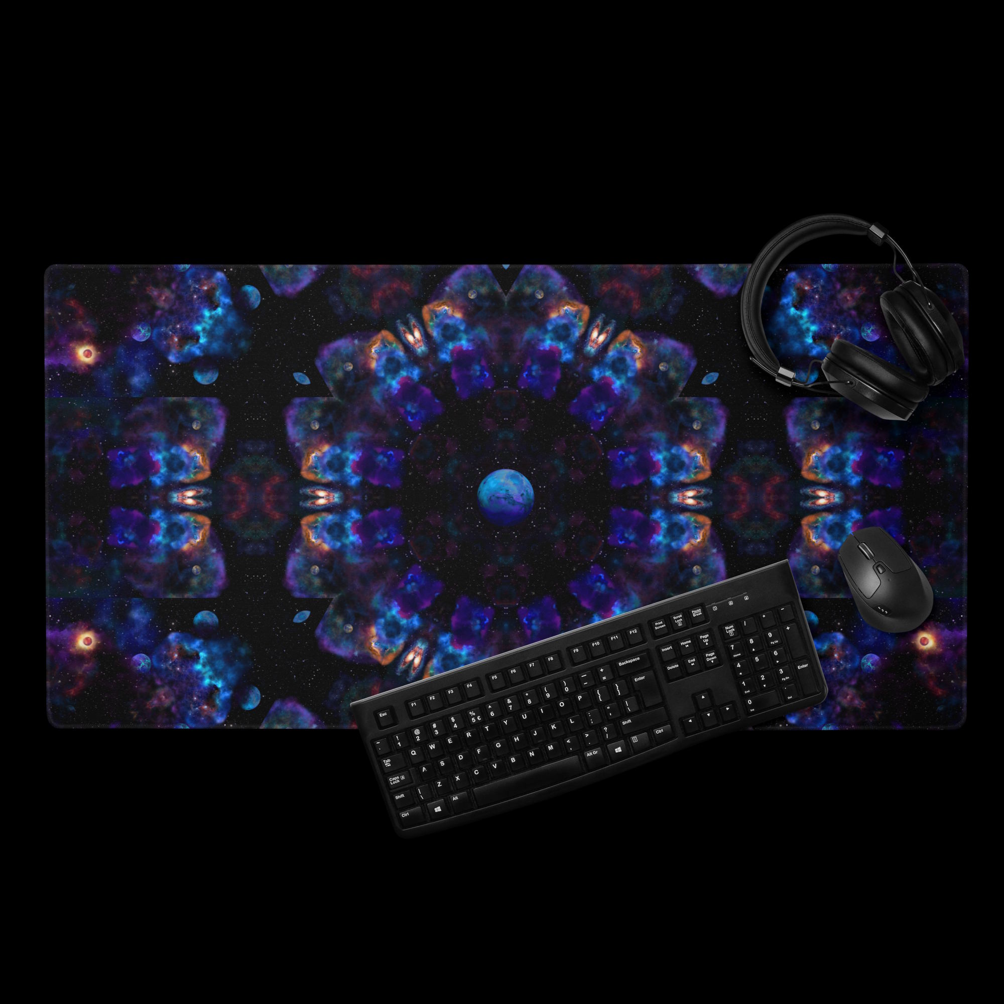 gaming mouse pad white 36x18 front OuterRealm (2)