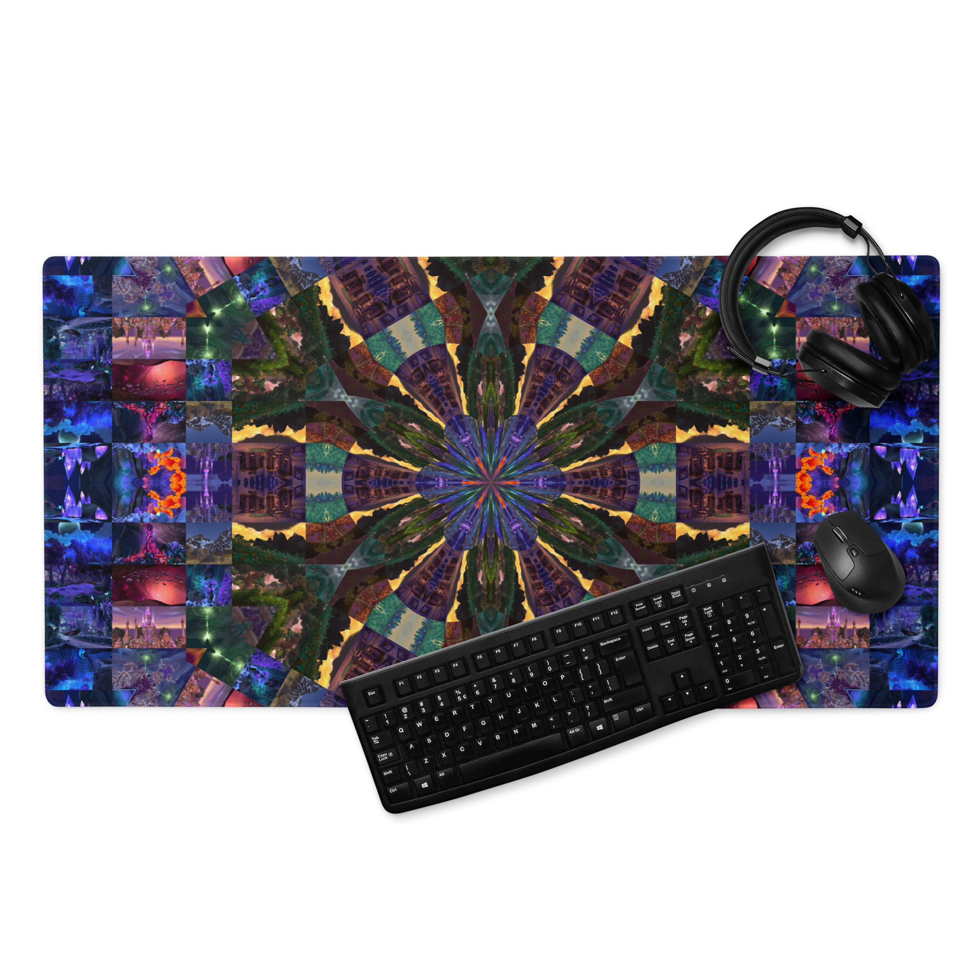 Original gaming and art desk mat 36x18 with smooth surface for creative setup