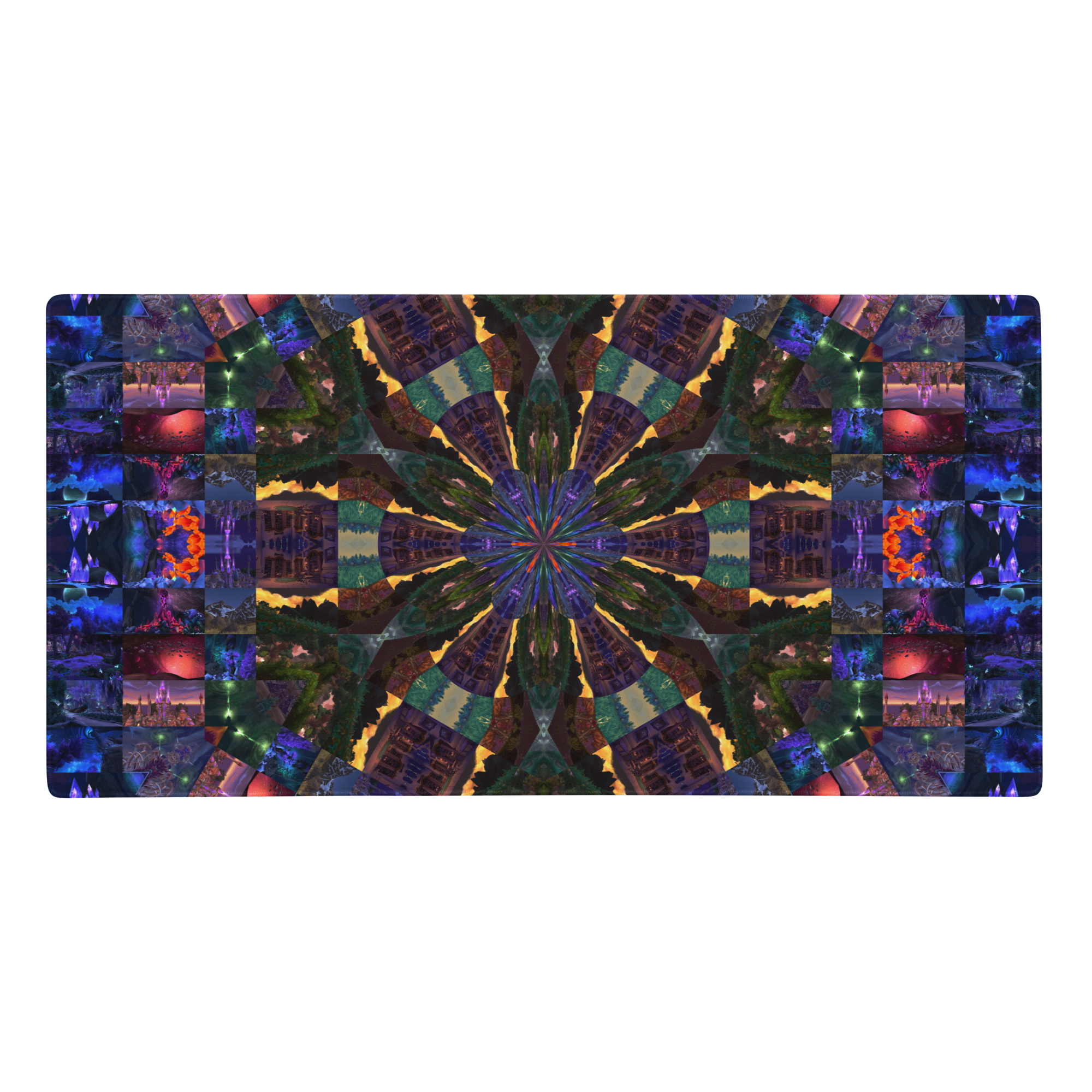 Time Loop - Large 36×18 Gaming Desk Mat