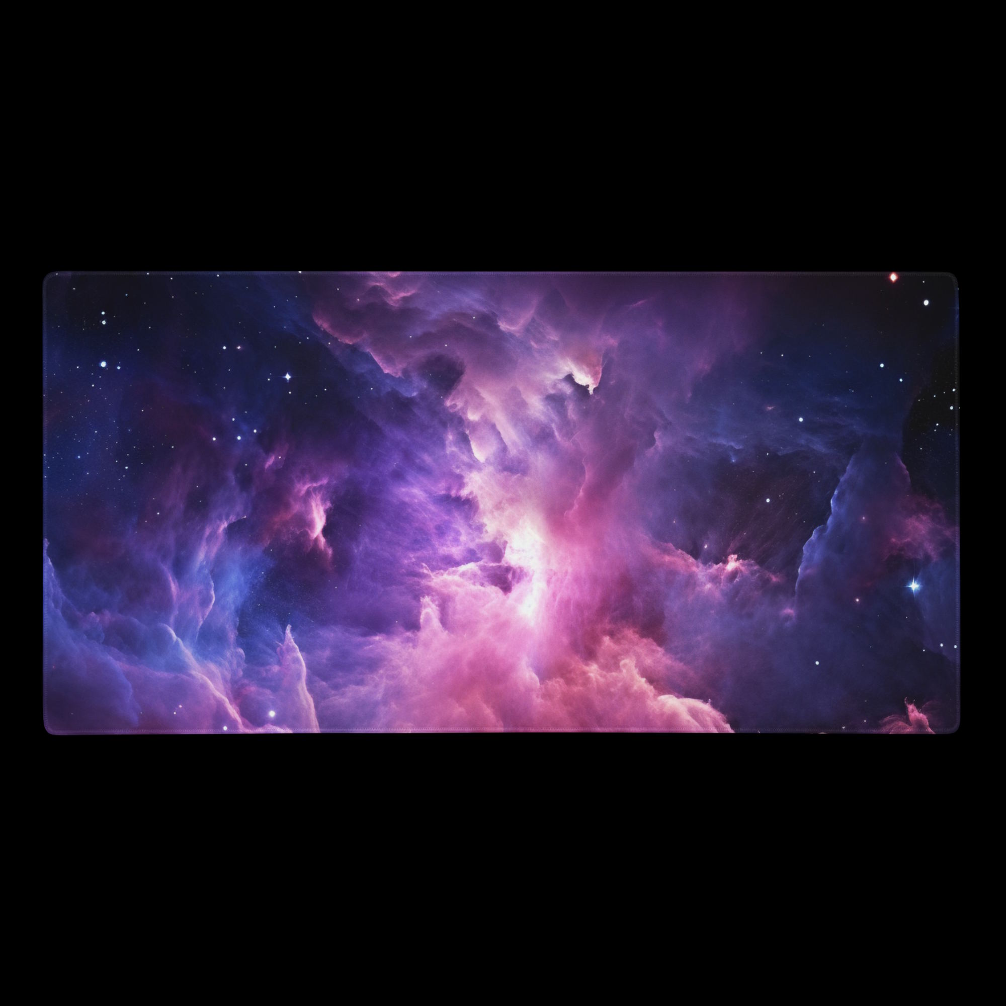 gaming mouse pad white 36x18 product details Pink Nebula (2)