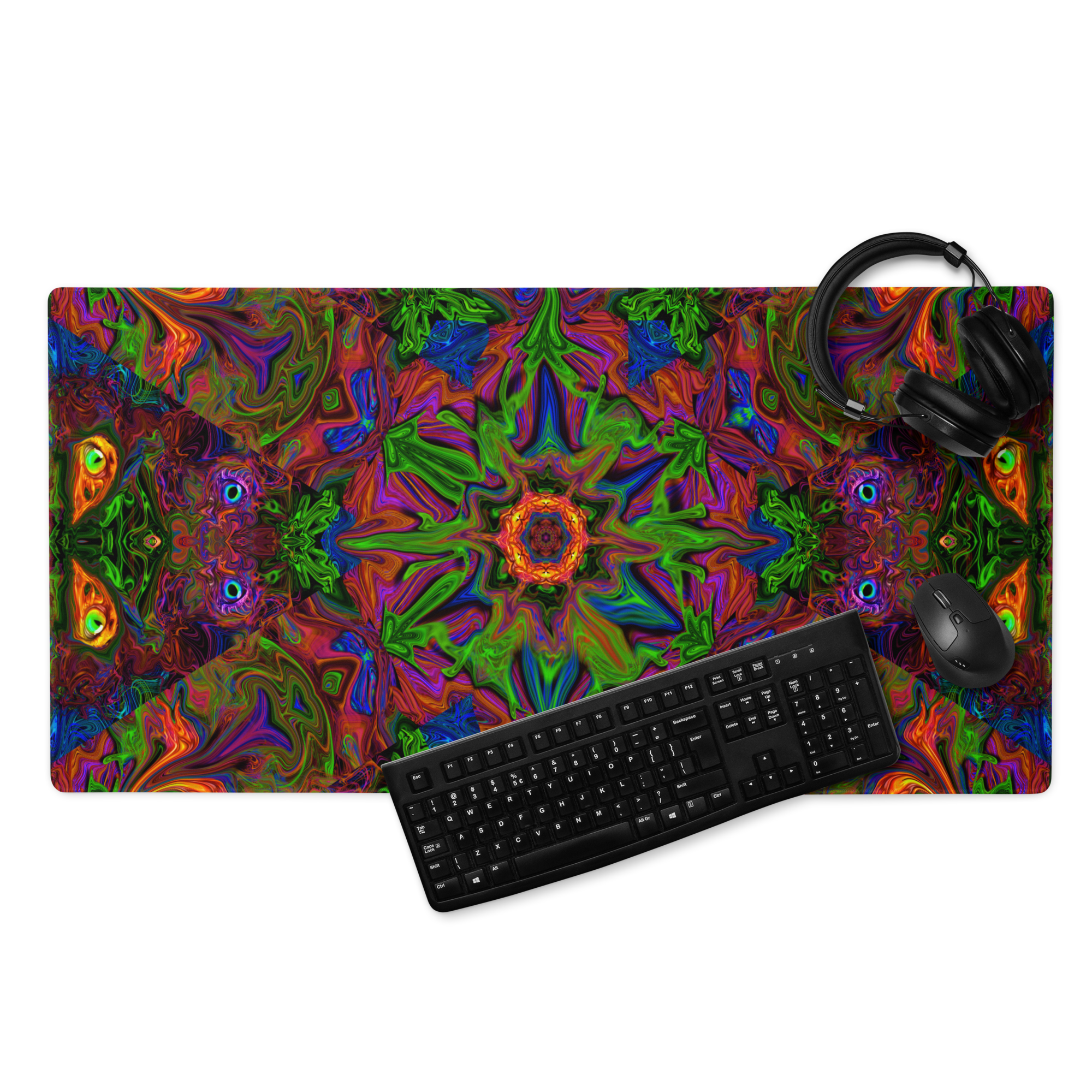 Original gaming and art desk mat 36x18 with smooth surface for creative setup