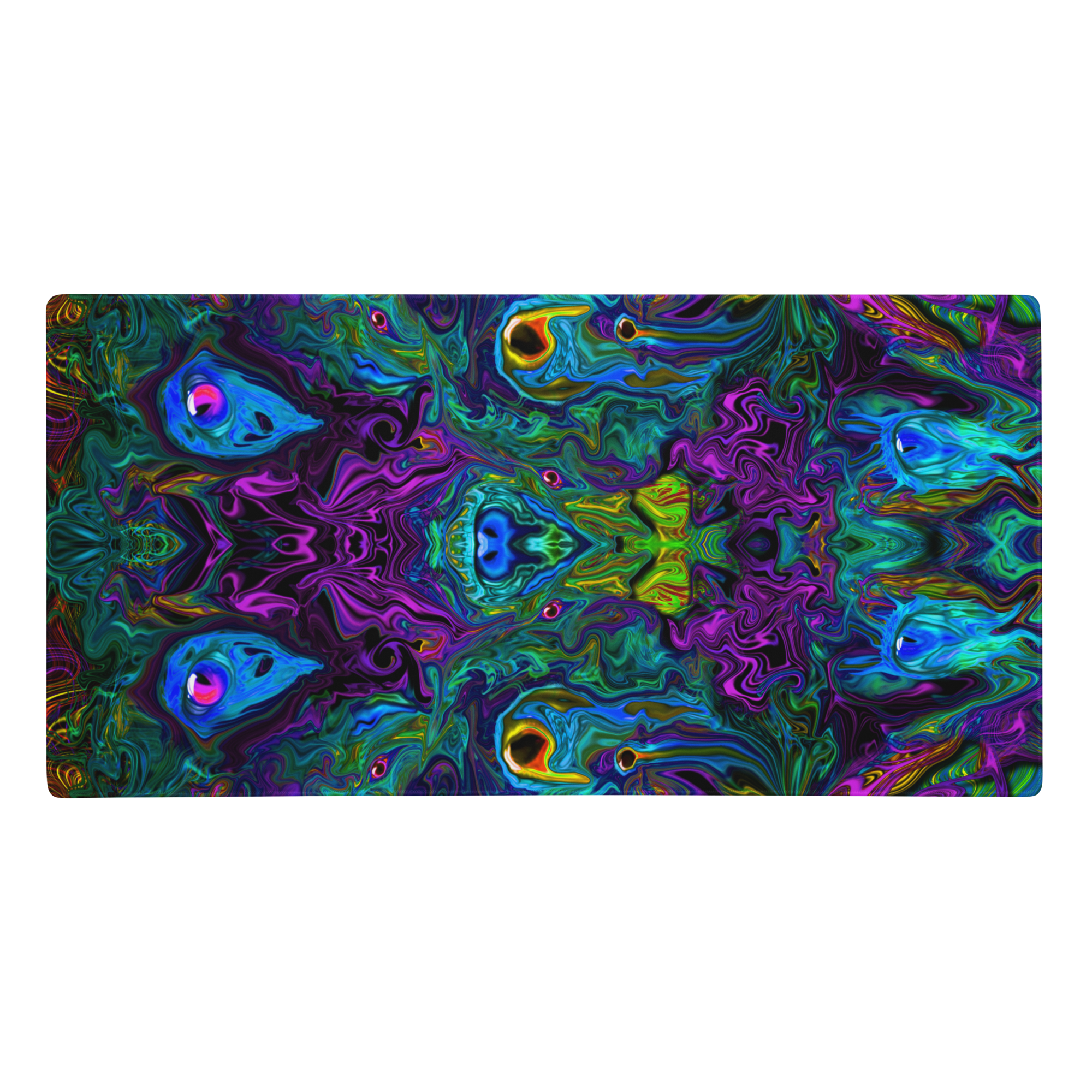 gaming mouse pad white 36x18 product details Serpent Vision (7)